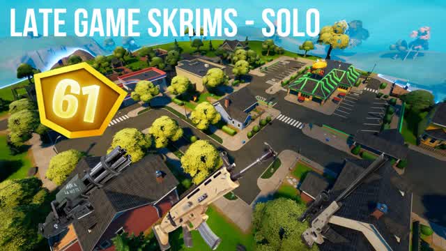 LATE GAME ZONE WARS - SOLO👤