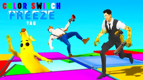 Color Sprint Freeze Tag 🏃‍♀️💨