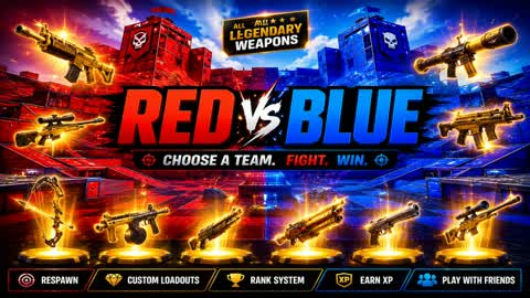 Red vs Blue - mythical battle