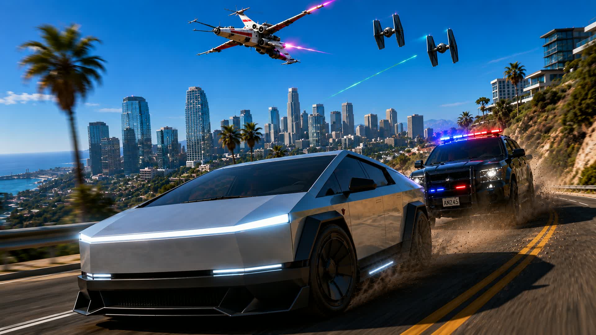 Zombie DRIVE 🚓 Star Wars City Survival