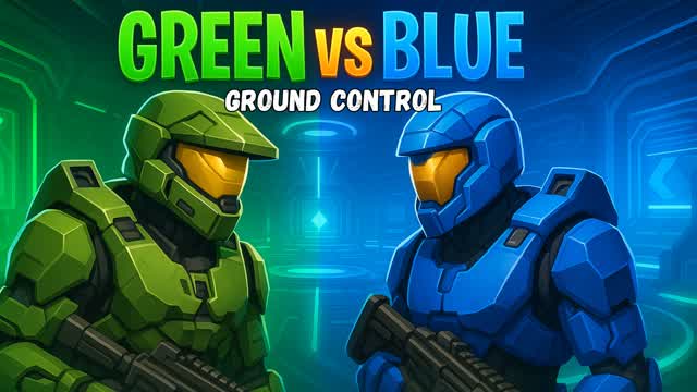 Green Vs Blue : Ground Control