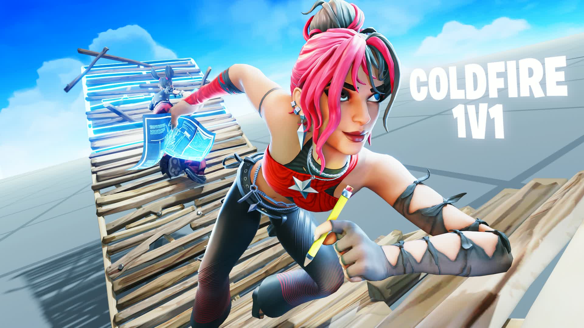 コールドファイア 1対1 ビルドファイト(ポンプチャージショットガン 200個)