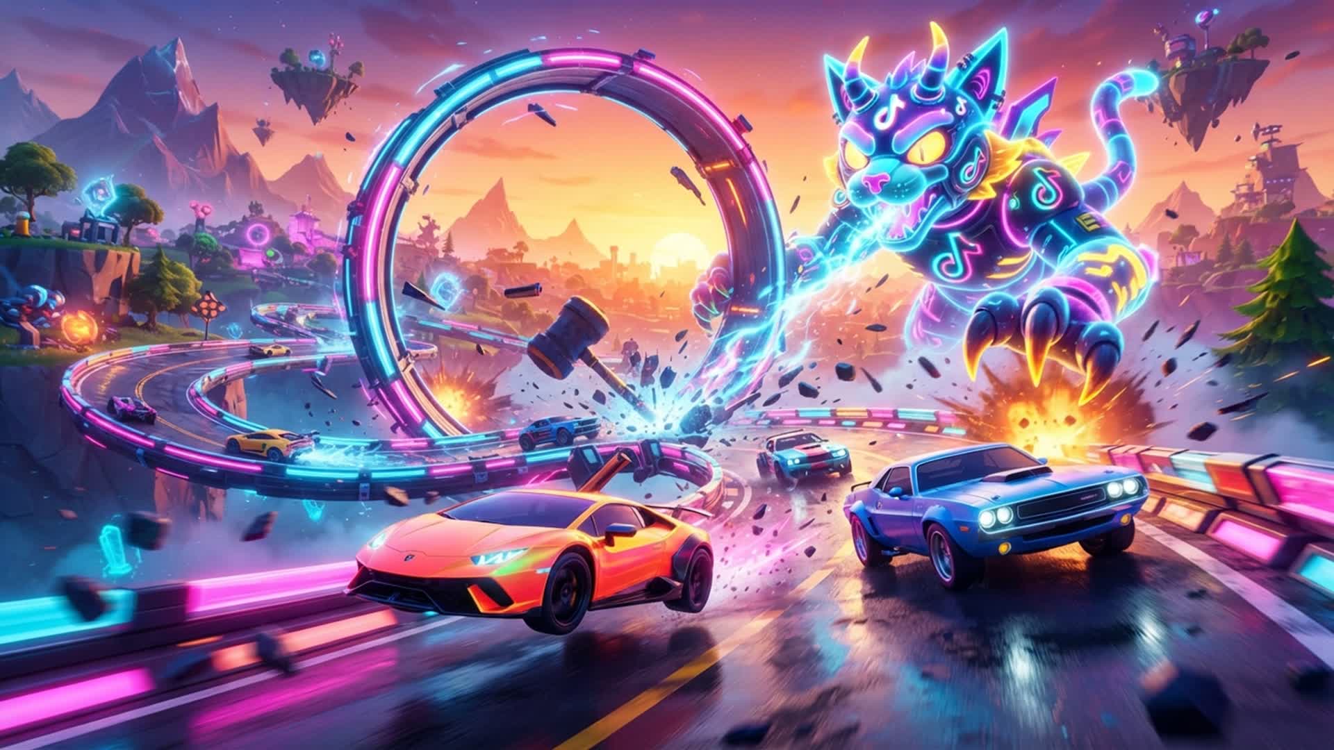 Neon Chaos ⚡