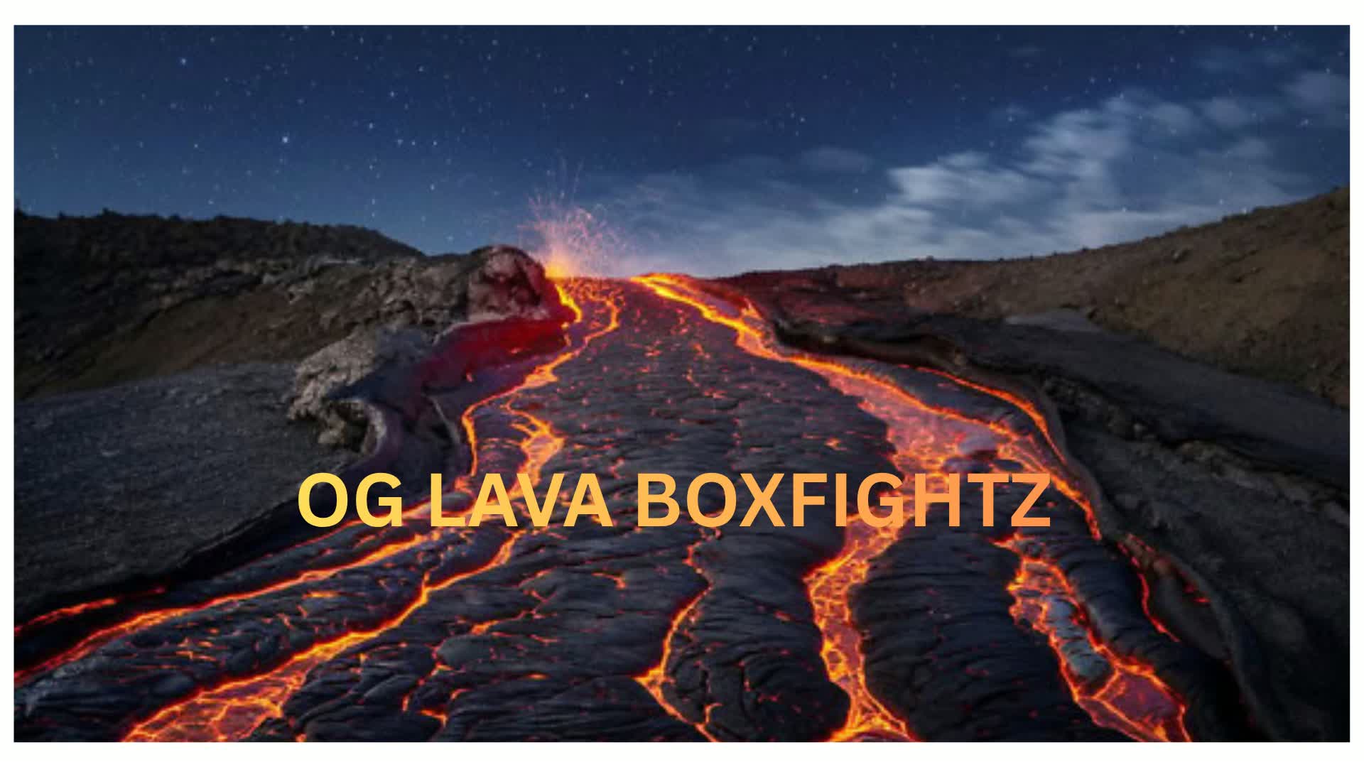 ORIGINAL ラヴァ BOXFIGHTZ