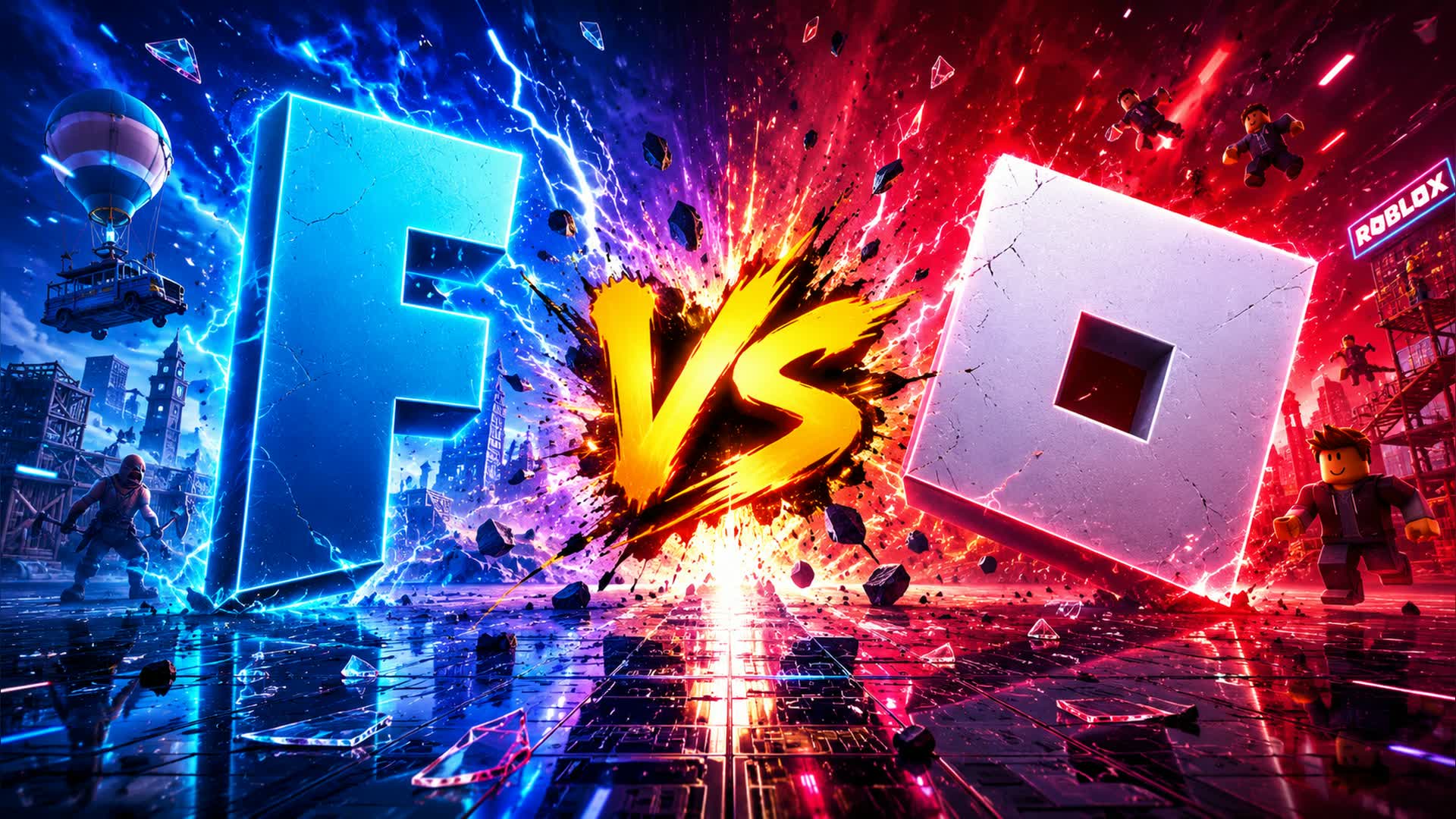 RED VS BLUE ELIMINATION 🔴🔵