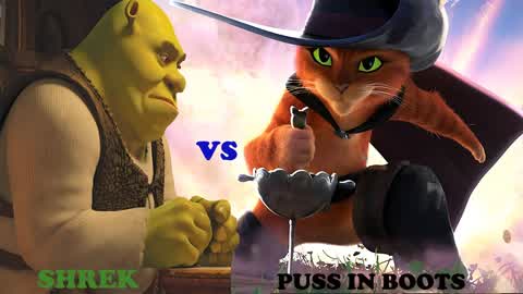 PUSS IN BOOTS vs SHREK