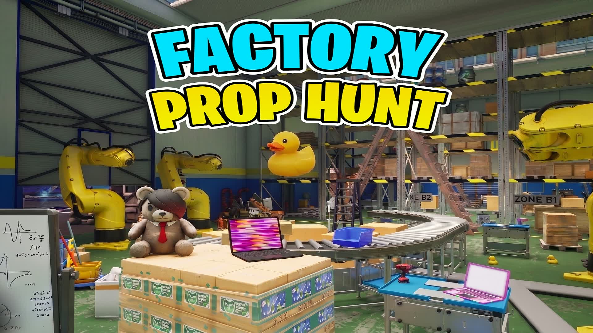 ESCONDITE FACTORY PROP HUNT CACHE CACHE