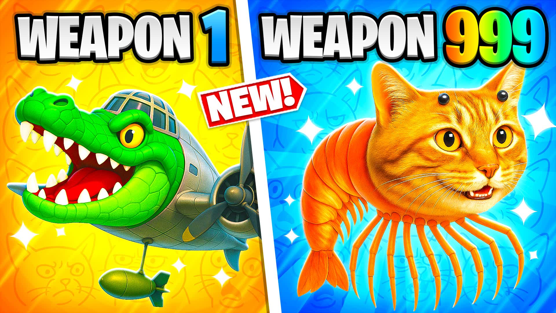 😹 ALL CAT MEME GUN GAME 🔫 ONE SHOT 🎯