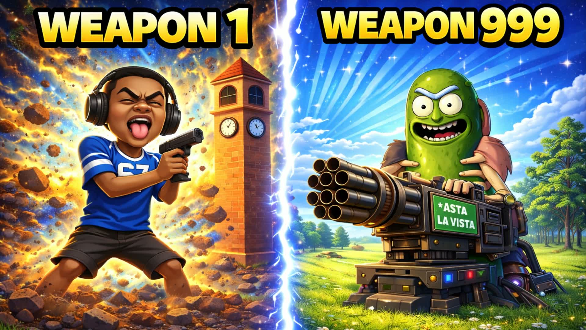 💥GUN GAME🔫AURA PICKLES🥒