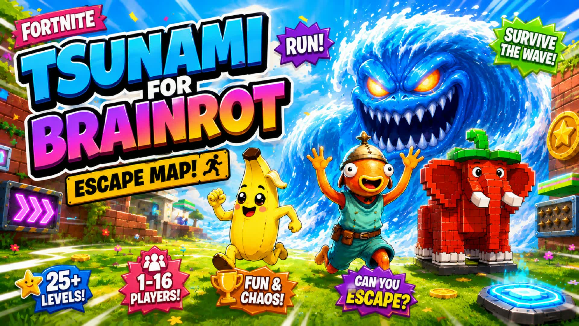 Brainrot Tsunami