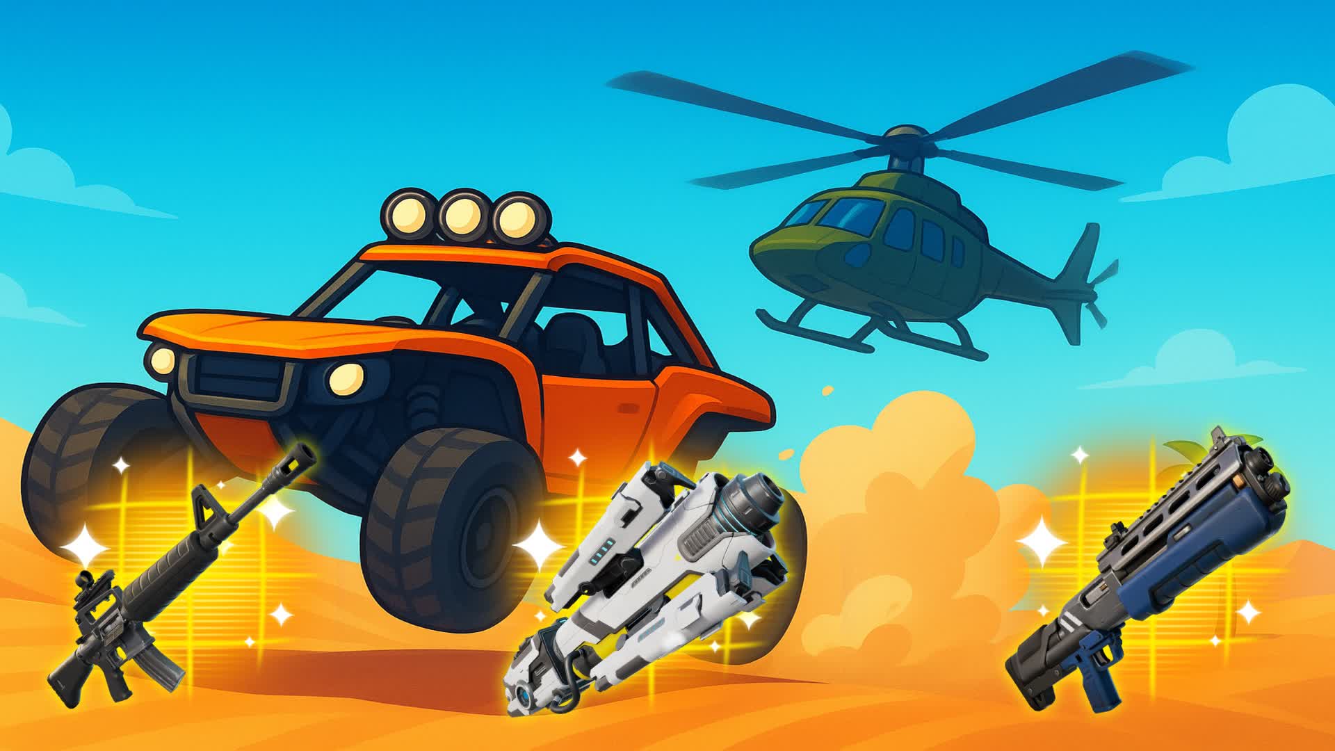 DUNES OF CHAOS 🏜️ FFA ALL GUNS 🏜️