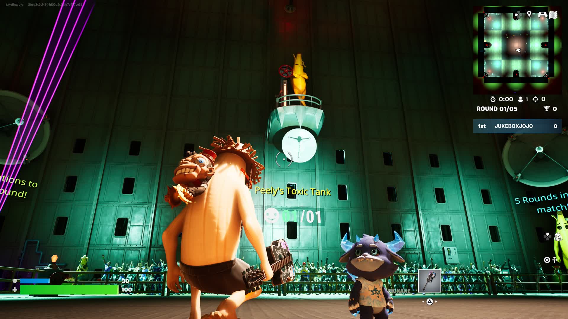 ピーリーの毒性タンク