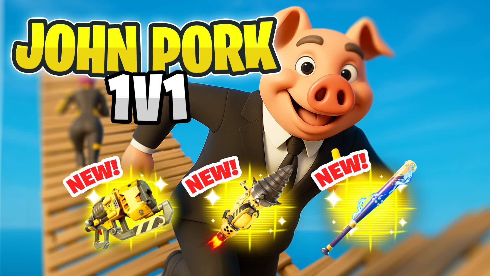 John Pork 1v1 Build Fight 1369-4444-2836 by koszan - Fortnite
