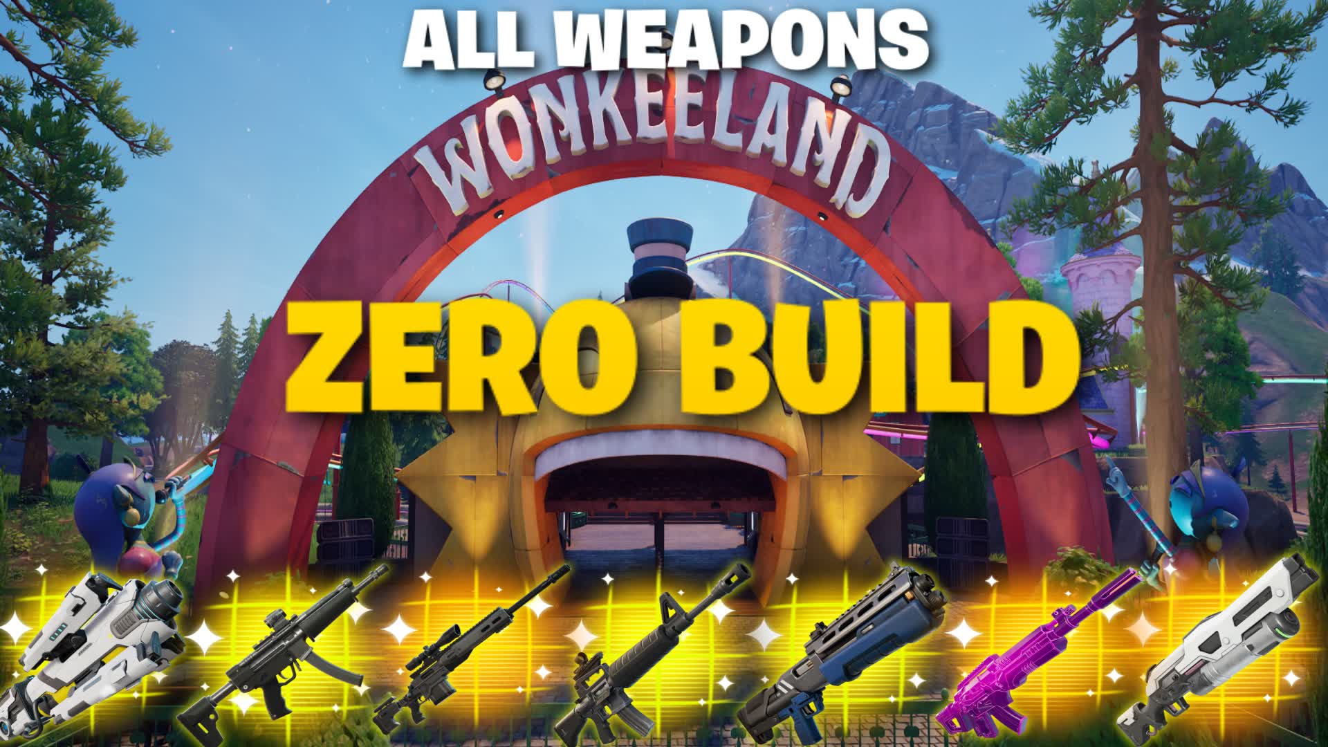 Wonkeeland FFA Zero Build ALL WEAPONS
