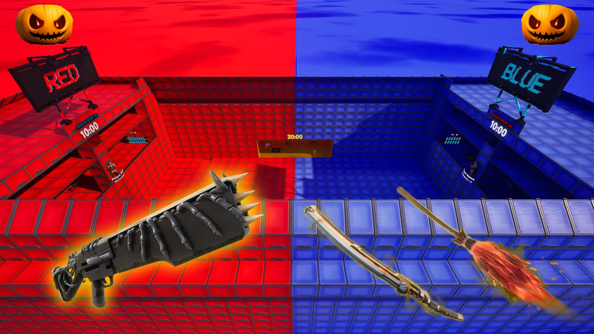 INSANE RED VS BLUE🆕HALLOWEEN