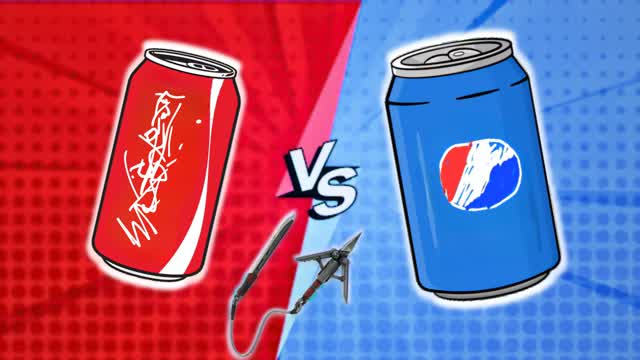 COKE RED VS BLUE 🔴 🔵