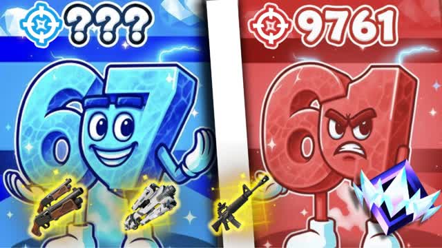 BRAINROT⭐67vs61🔴🔵(RANKED)