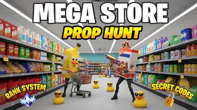 Mega Store Prop Hunt  🛒 Fortstore