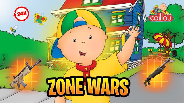👦CAILLOU ZONE WARS
