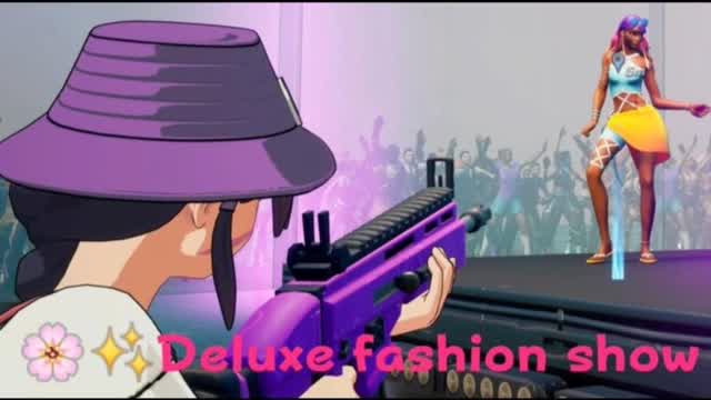 Deluxe fashion show