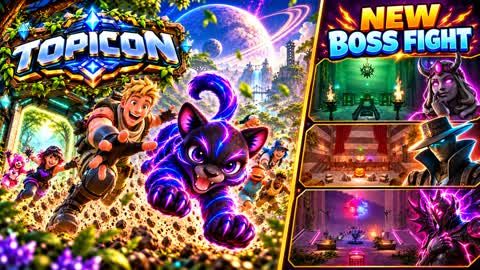 Topicon: Hunt, Fight, Collect & Trade!