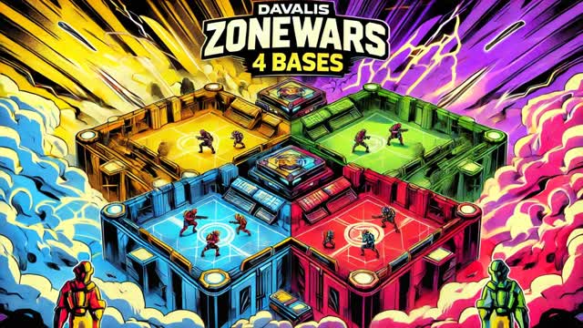 Davali's Zonewars: 4 Bases