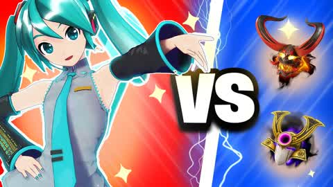 RED VS BLUE HATSUNE 🔴🔵