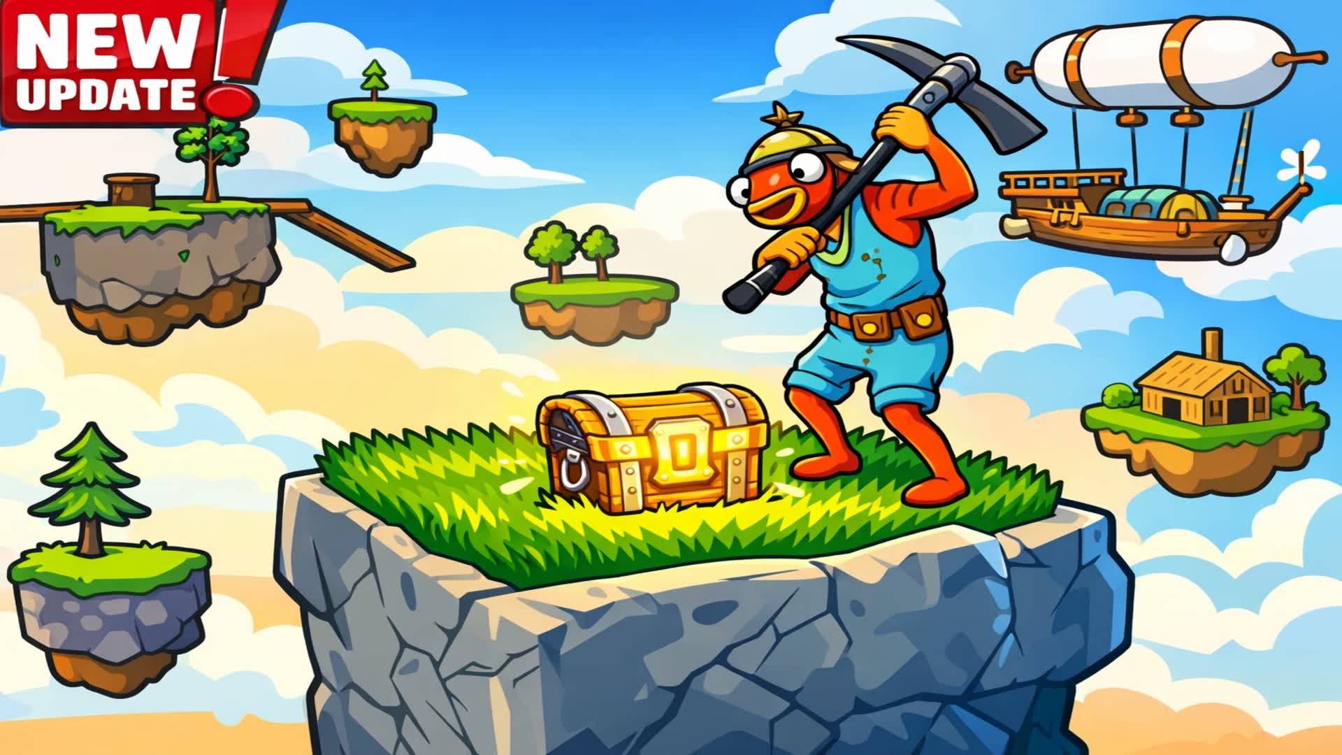 🔥Fortblock Sky Block (MINECRAFT)⭐