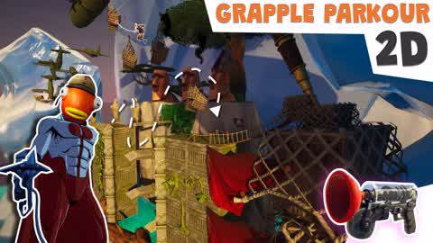 🧗 2D GRAPPLE PARKOUR ⛏️