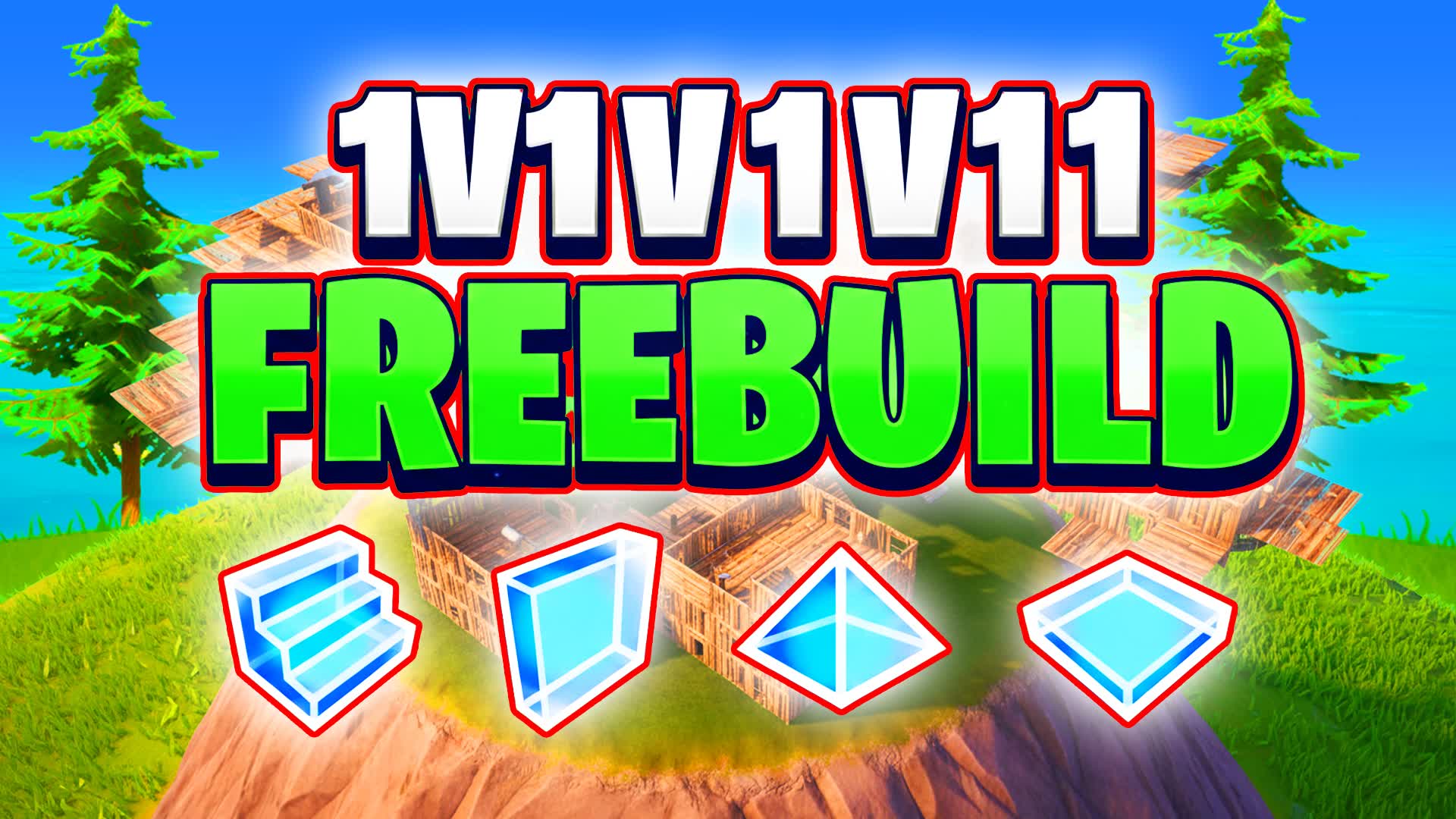 1V1V FREE BUILDING PRACTICE MOUNTAIN جبل