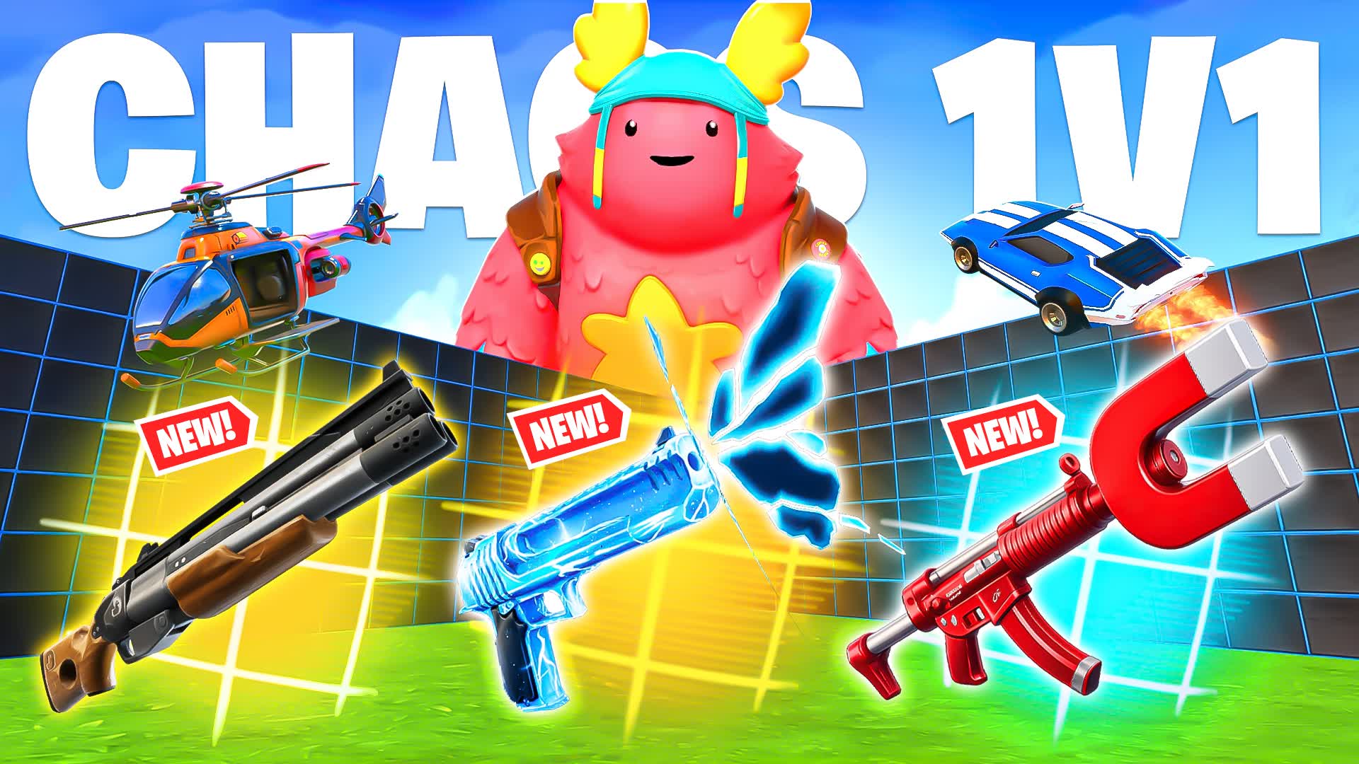 CHAOS 1V1 ALL GUNS & VEHICLES