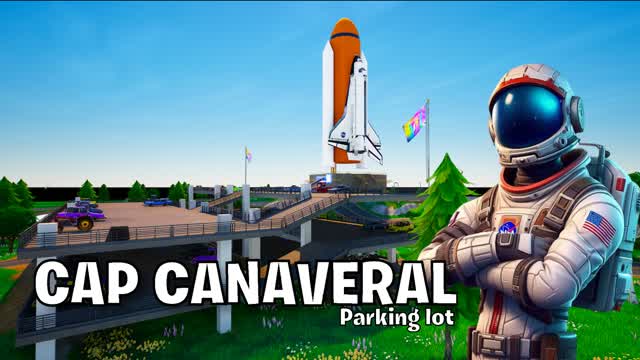 Cap Canaveral - Parking lot