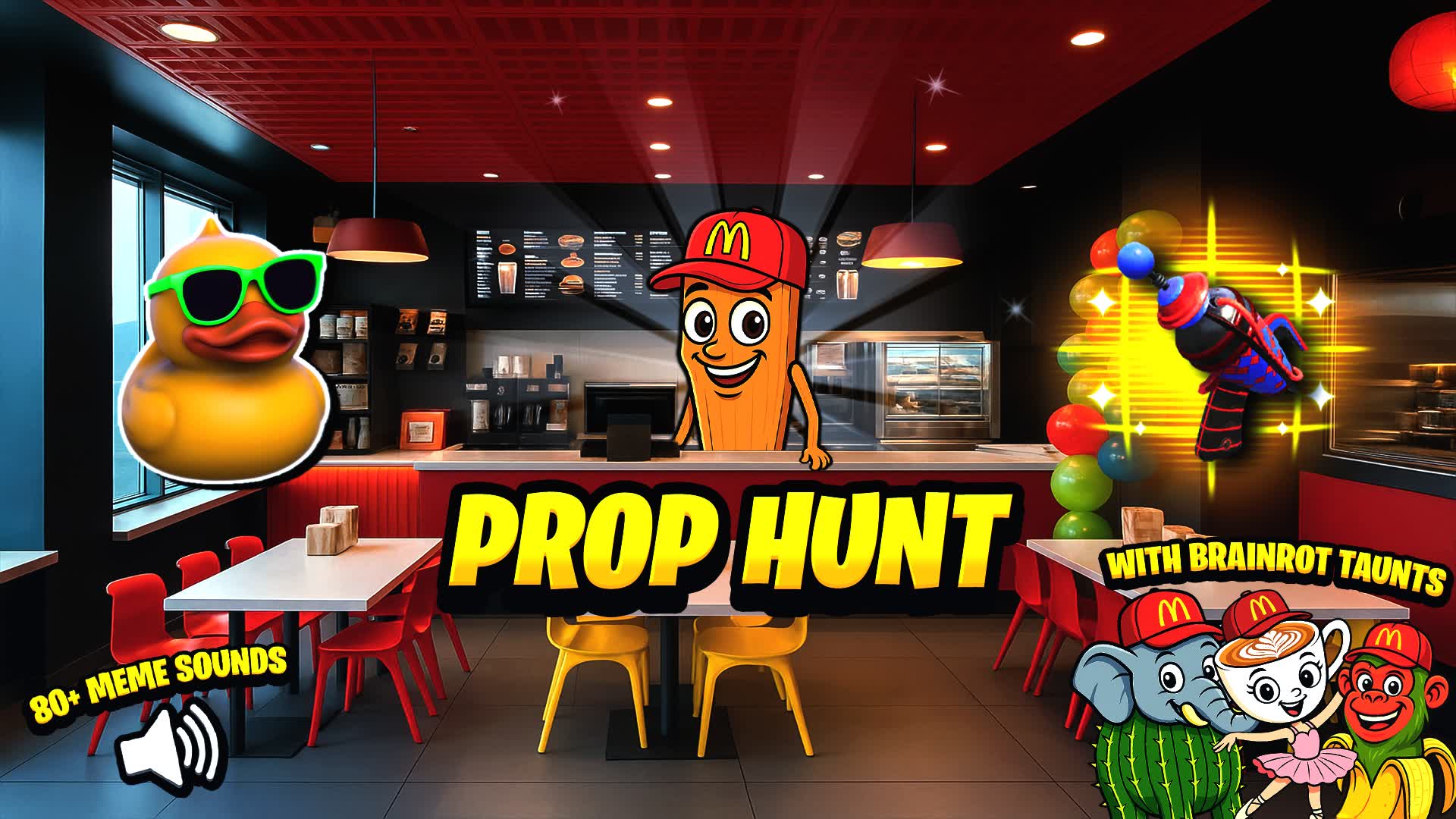 🍟 MCDONALD'S PROP HUNT 🍔