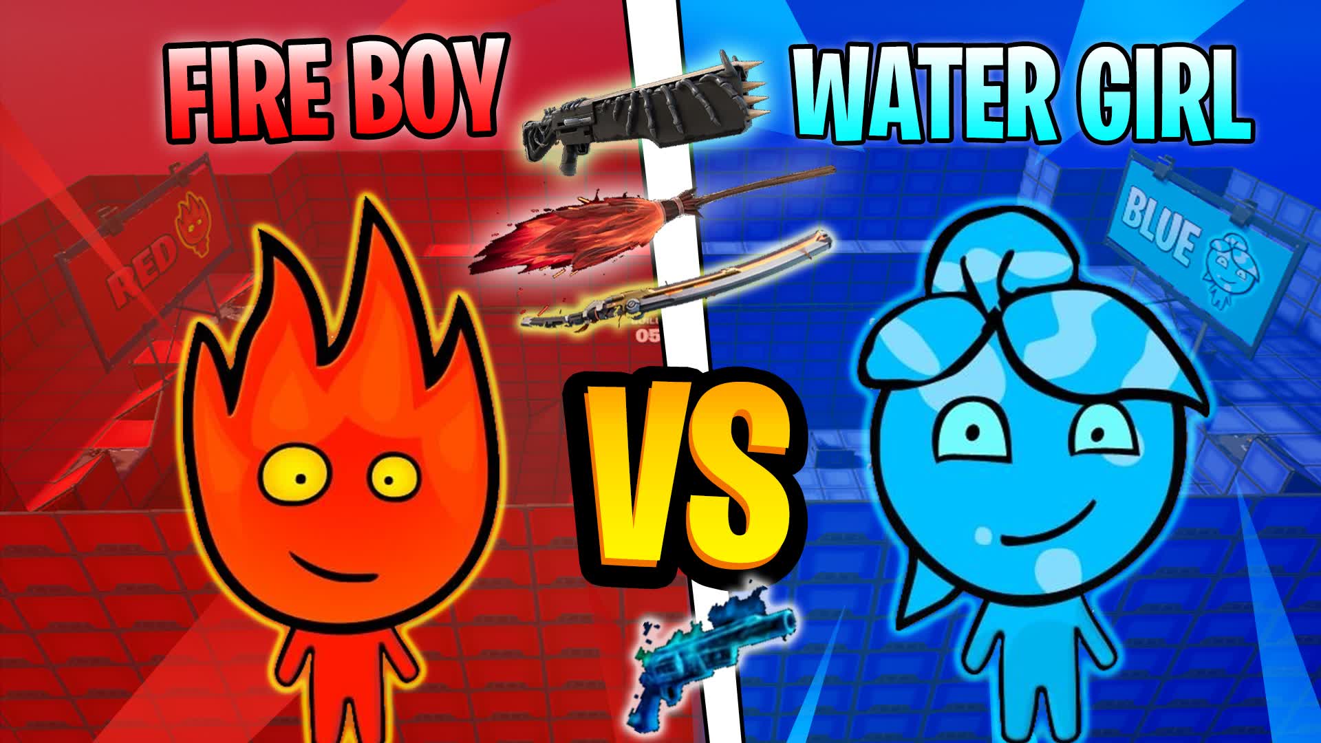 Fire And Water Girl Fireboy And Watergirl 1 Game UKURU
