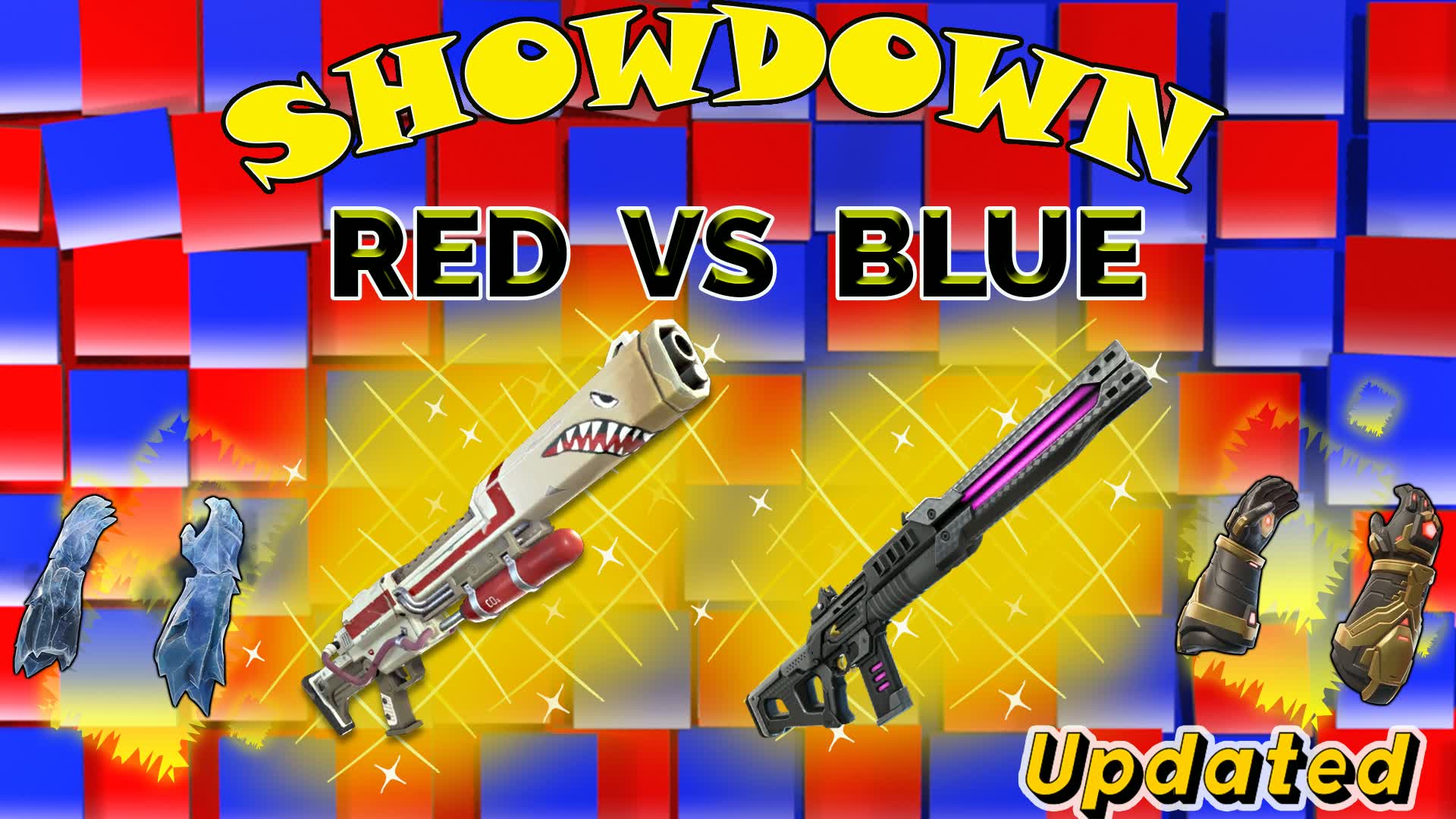 🔴SUPER RED VS BLUE SHOWDOWN💯🔵