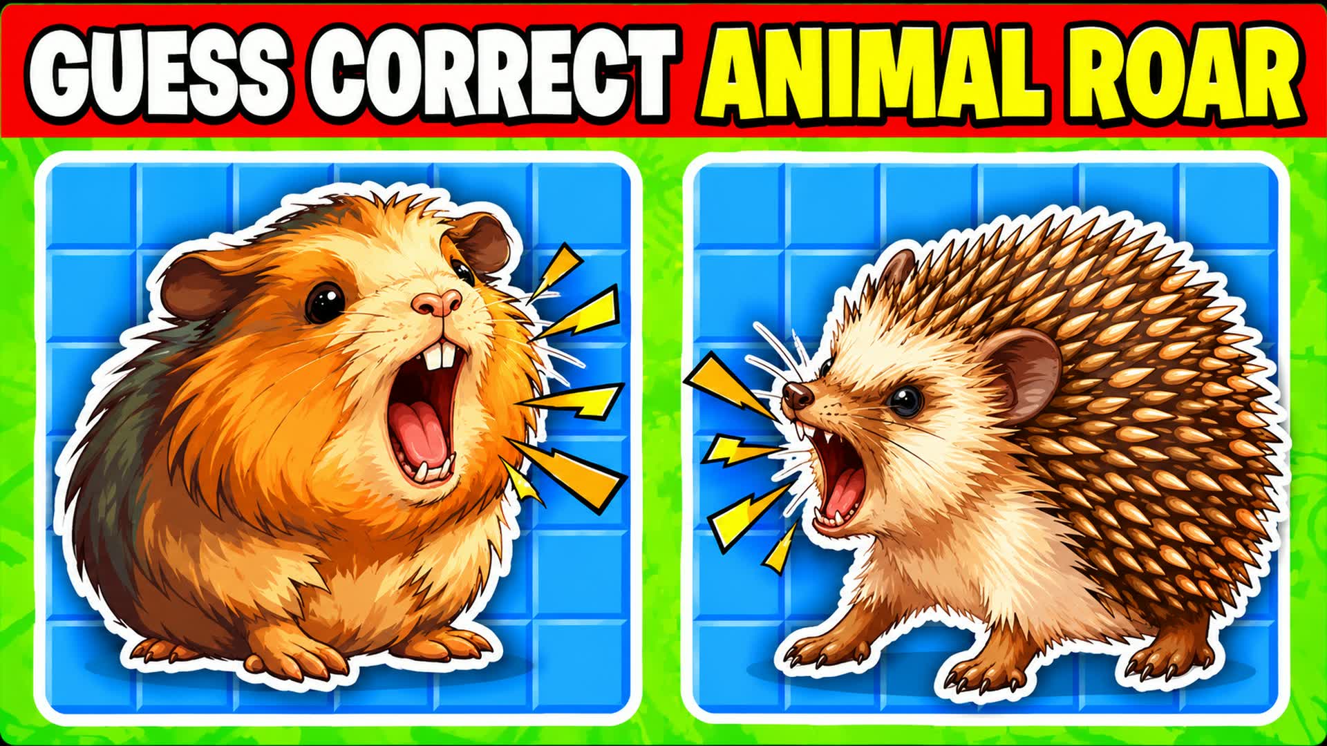 GUESS THE ANIMAL BY ROAR