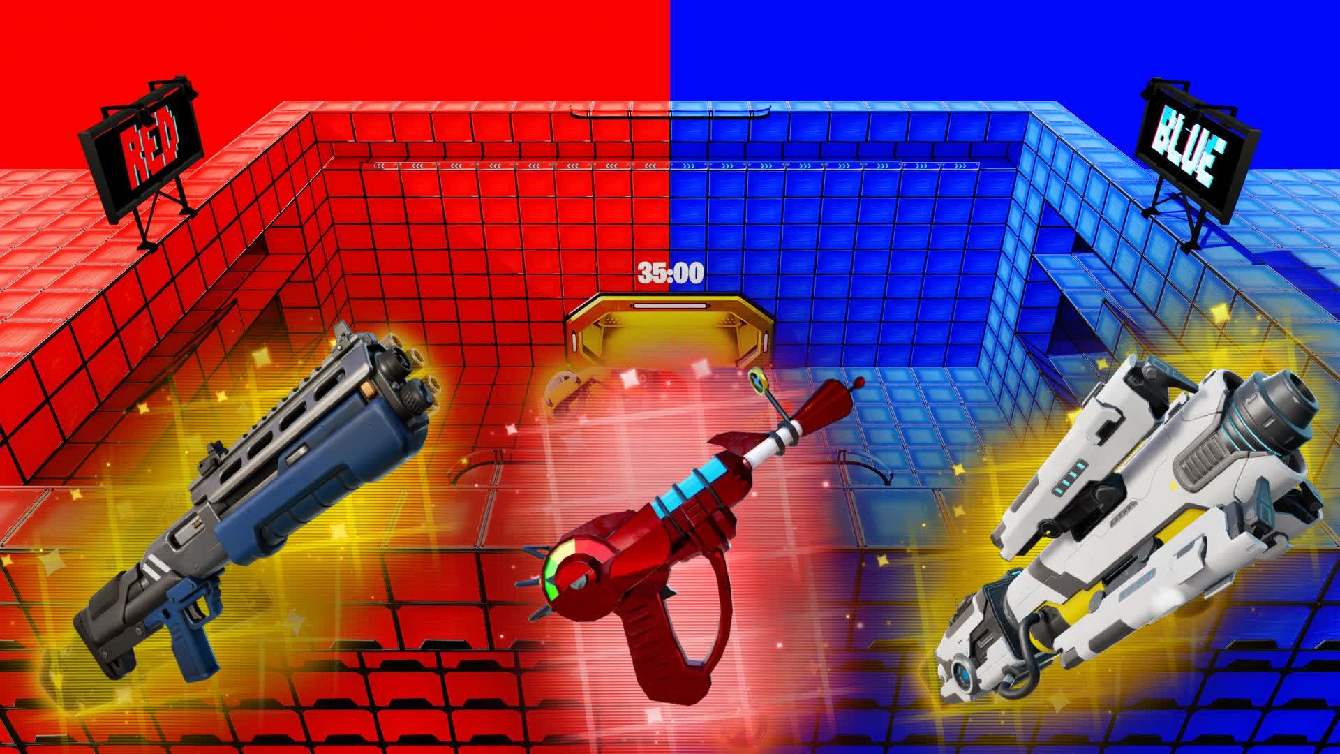 MEGA CRAZY RED VS BLUE 🔴🔵 (NEW)
