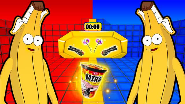 BANANA KPOP RED VS BLUE 🔴🔵