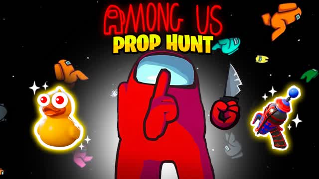 THE AMONG US PROP HUNT