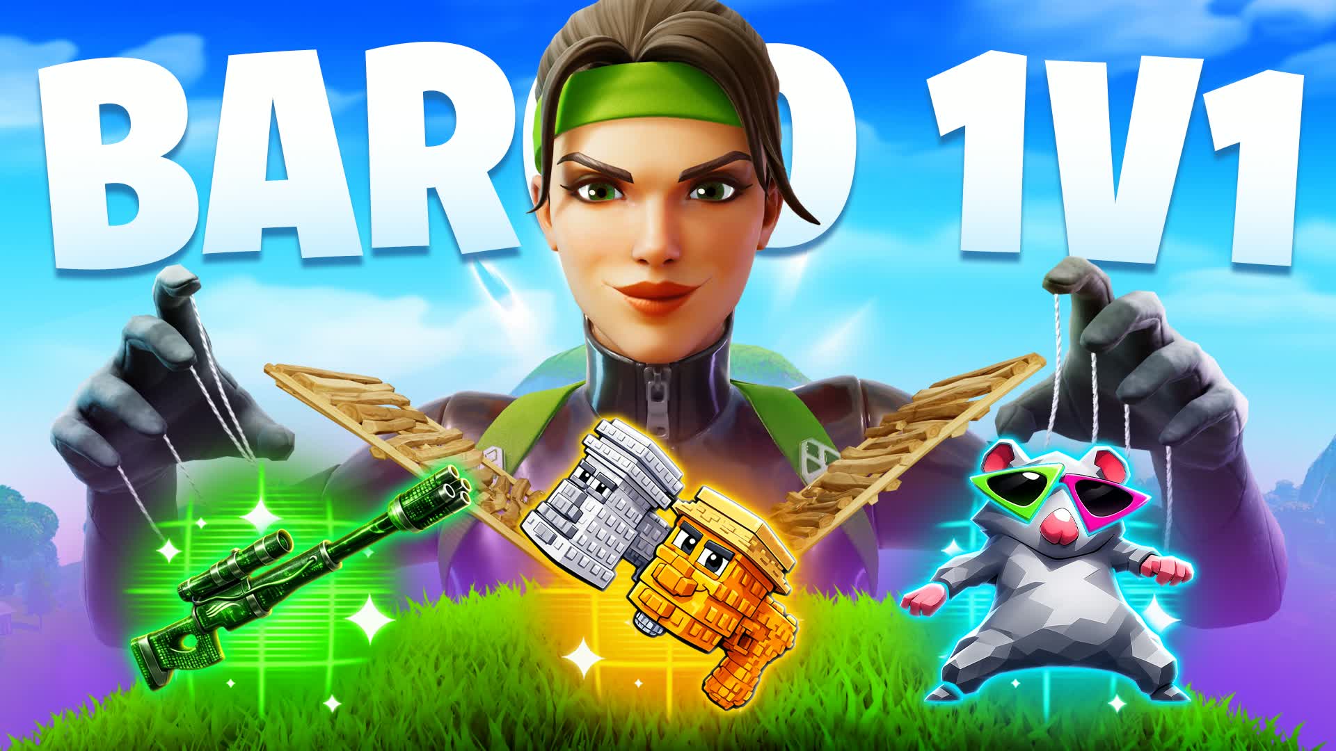 BARCO 1V1 WITH EVERY GUNS — Fortnite island 6067-4330-0638 by OVENAX