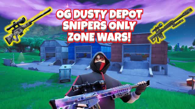 OG DUSTY DEPOT SNIPERS ONLY ZONE WARS