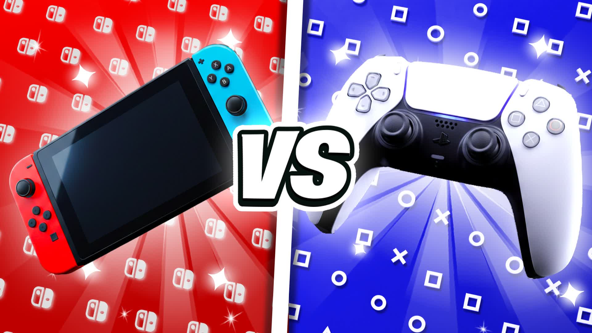 ULTRA SWITCH VS PS (SUPER RED VS BLUE)