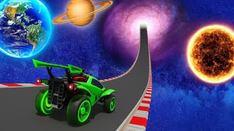 ROAD TO SPACE CAR PARKOUR