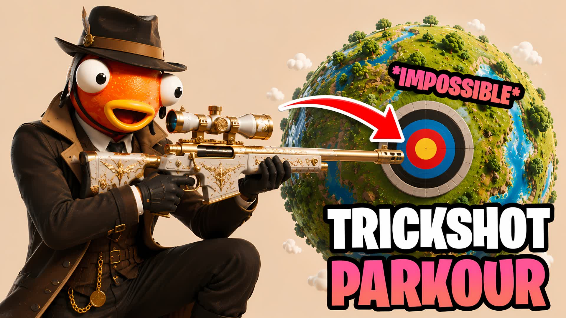 CRAZY +300 TRICKSHOT PARKOUR🎯
