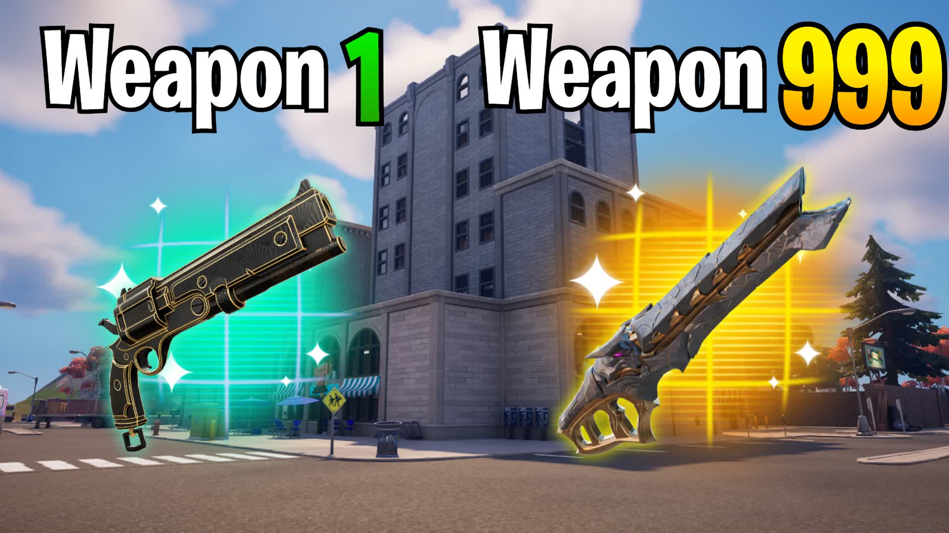🌃TILTED GUN GAME🎯ONE Shot🎯WITH BOTS🤖