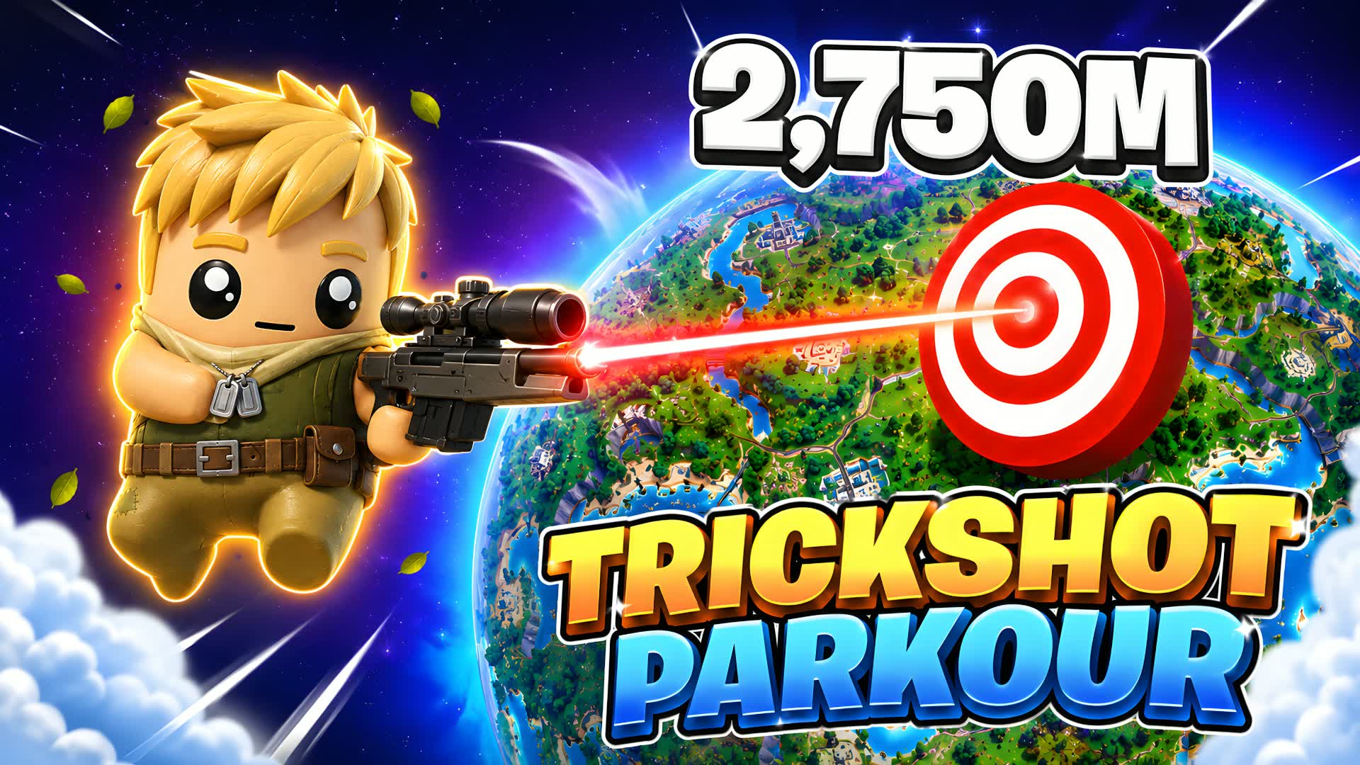 SPRITE SNIPER TRICK SHOT PARKOUR 🎯