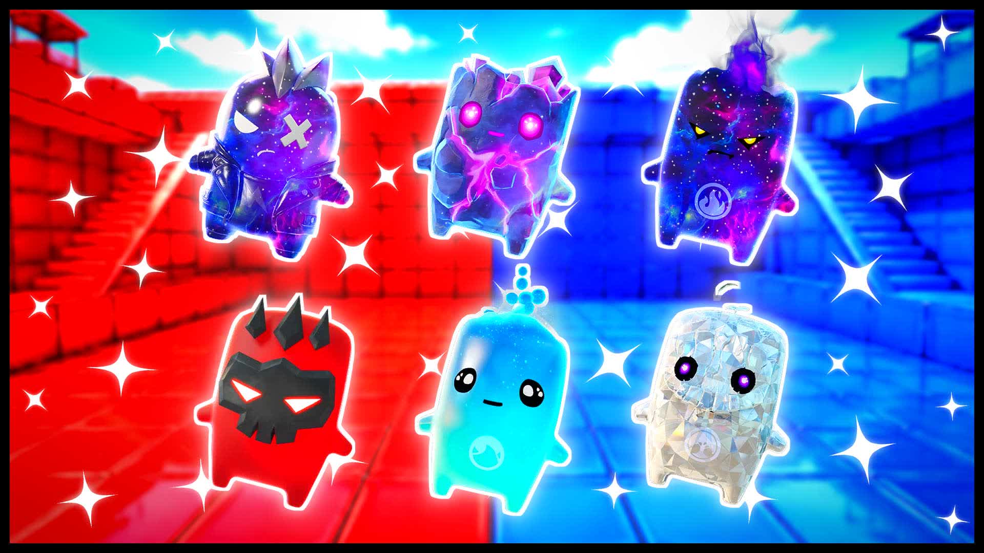 BLUE VS RED PHANTOM WAVE 🔵🔴