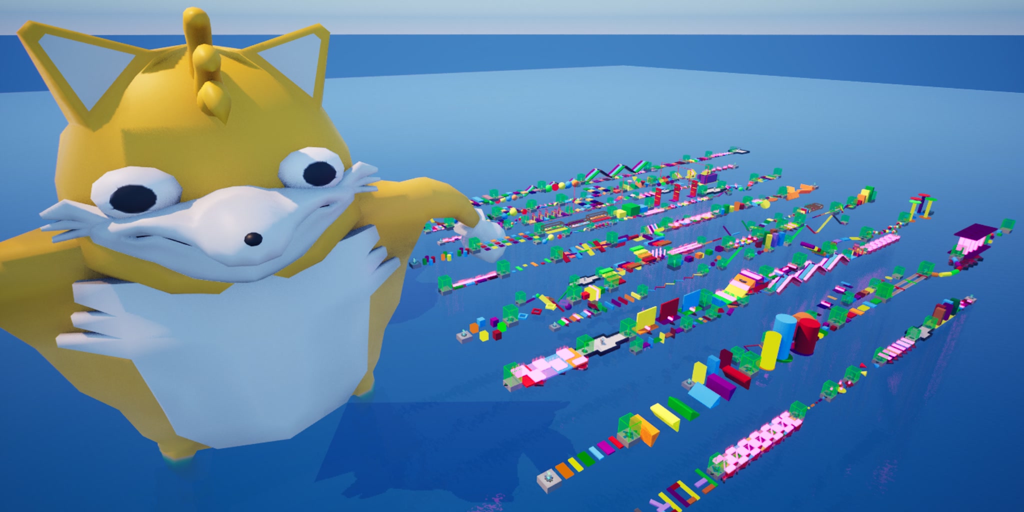 150 LEVEL UGANDAN KNUCKLES OBBY PARKOUR