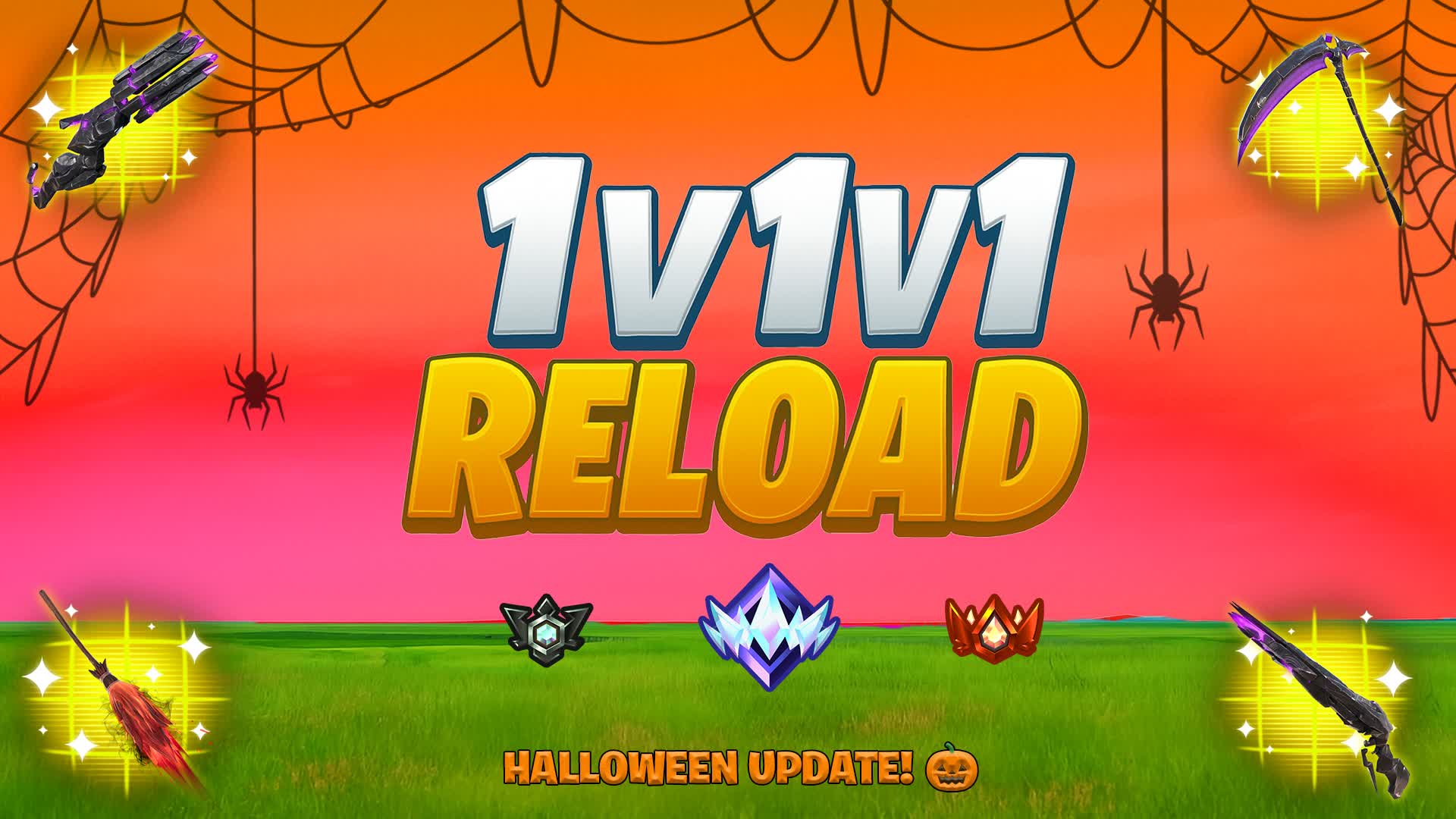🎃 HALLOWEEN 1V1V1 RELOAD FFA EXOTIC 🧿