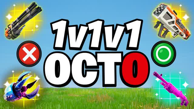 1v1v1 OCTO REALISTICS FREE FOR ALL